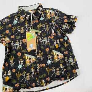 Levitate Youth 4Y Cantina Button Down Shirt